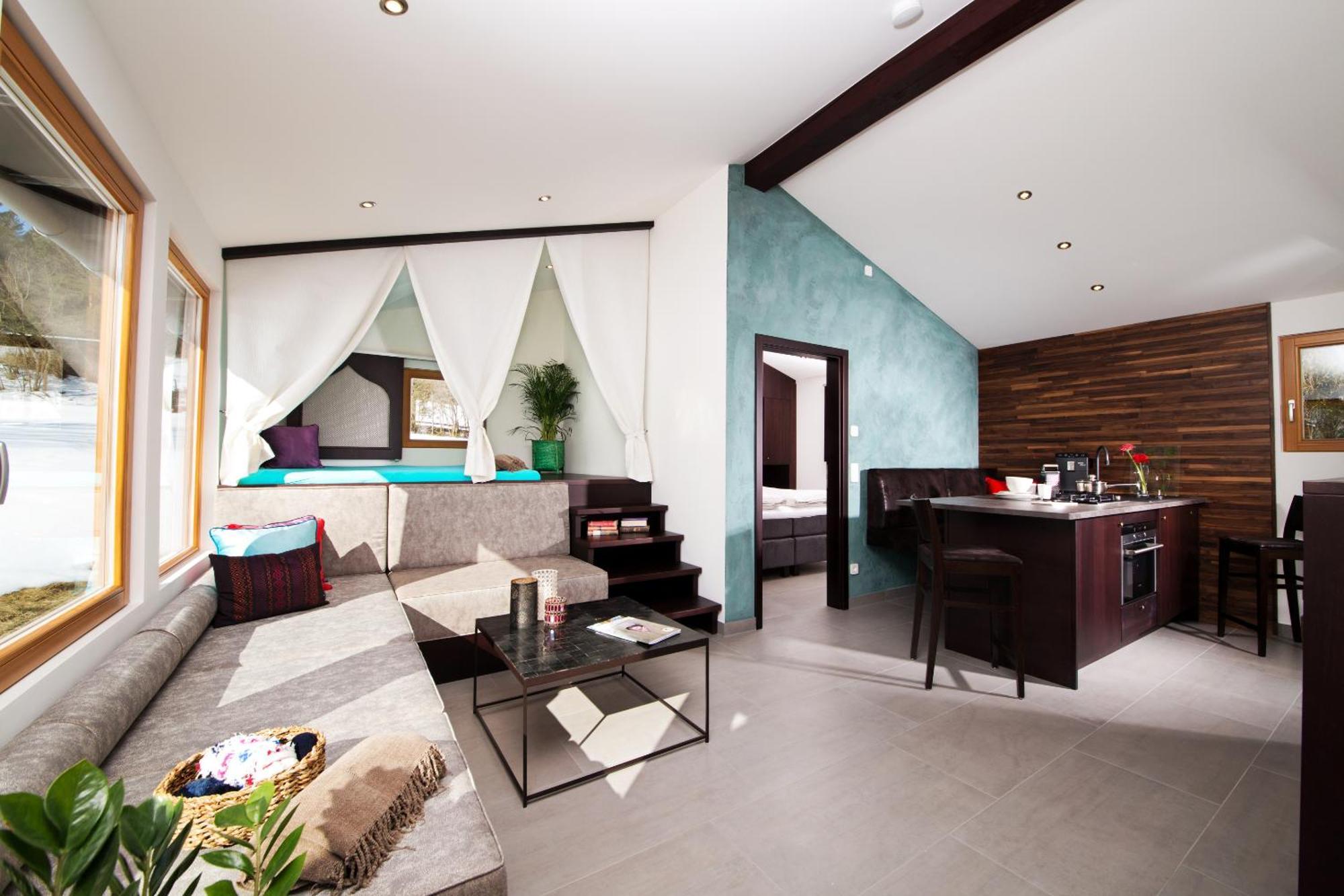 Naturchalets 7 Sentidos บิสชอฟไมส์ ภายนอก รูปภาพ